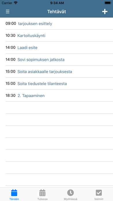Adensy CRM Screenshot