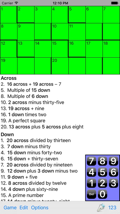 X-Figure Free: Number Xwords screenshot-3