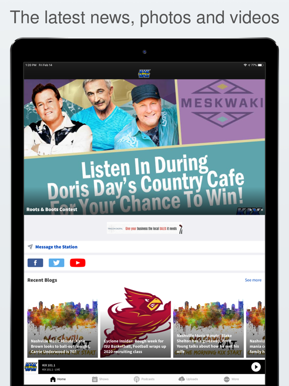 Screenshot #4 pour Iowa's Best Country, KIX 101.1