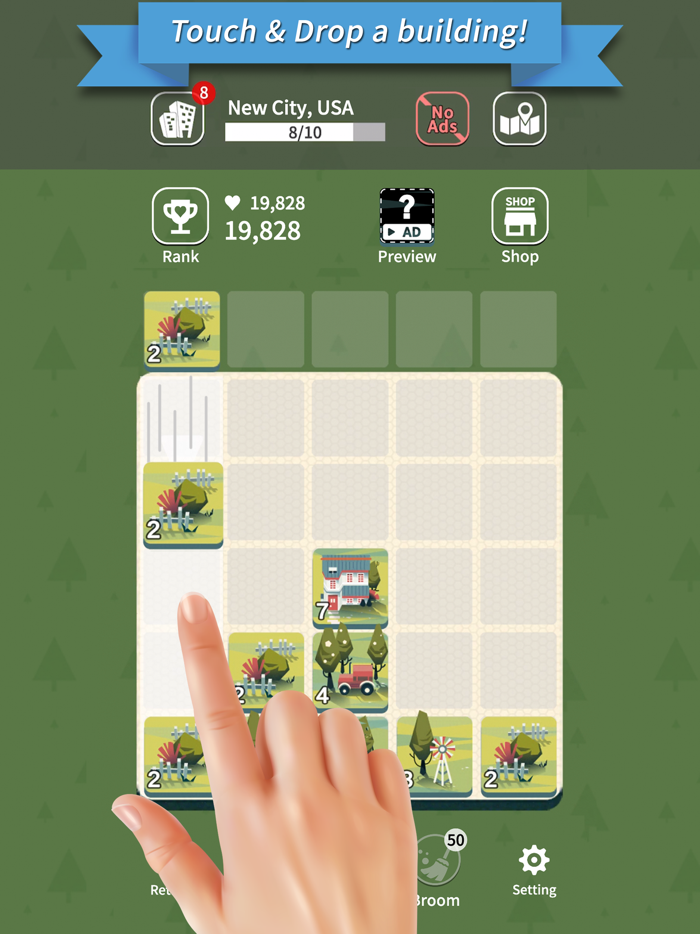 Age of City Tour  2048 Merge