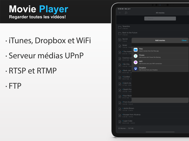 ‎Movie Player 3 Capture d'écran