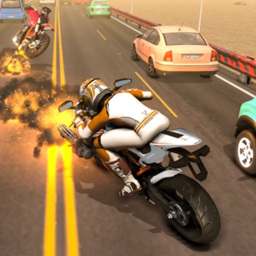 Highway Motor Bike Racing 3D icon