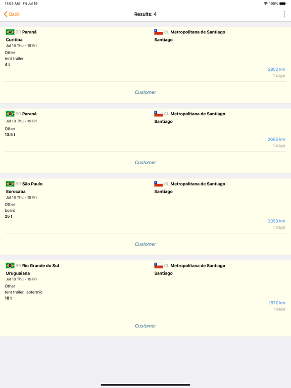 CargaRápido iPad screenshot