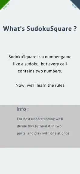 Game screenshot SudokuSquare apk