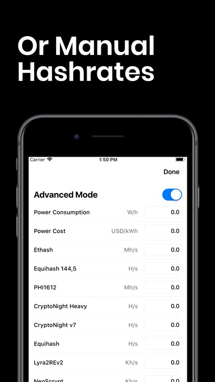 WhereToMine Mining Calculator screenshot-4