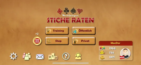 Stiche Raten iPhone Spiel Screenshot 4 – Spiele