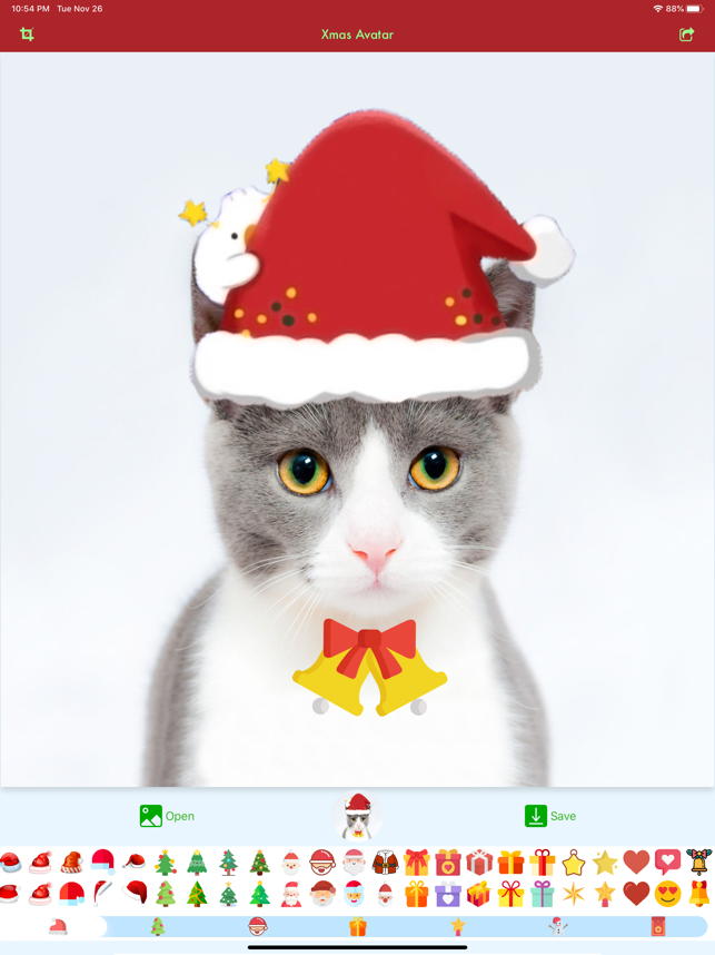 ‎Xmas Avatar: Add Santa Hat Screenshot