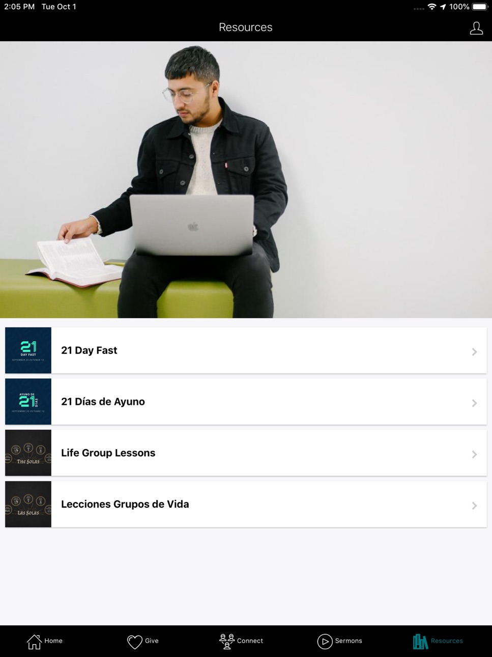 iPad screenshot