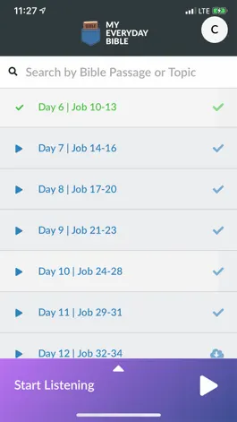 Game screenshot My Everyday Bible apk