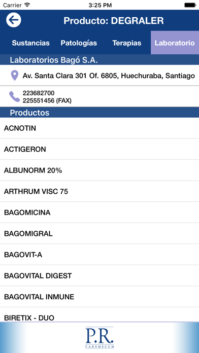 PR Vademécum Chile 2024 Screenshot