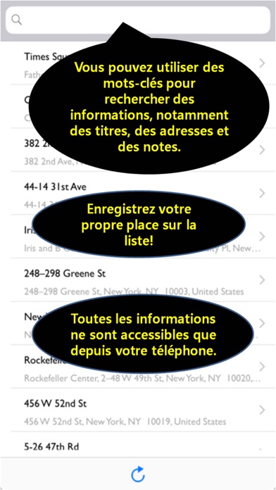 Screenshot #2 pour Note d'adresse - navigation