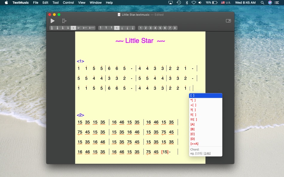 #4. TextMusic - Music Notation (macOS) 由: Supertintin Co., Ltd
