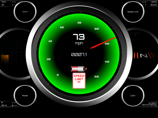 Speedometer • iPad screenshot 5 - Utilities app
