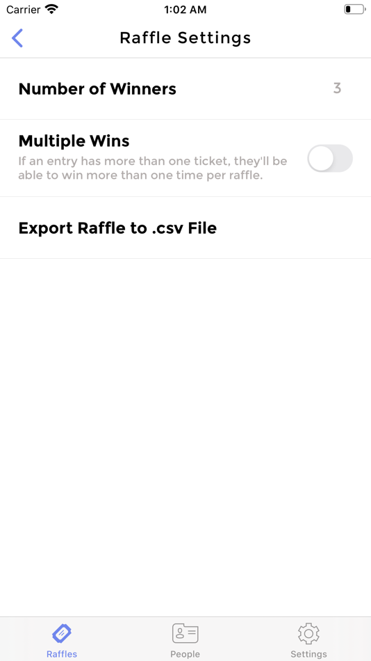 #7. Riffle Raffle (iOS) 게시자: Appcano LLC