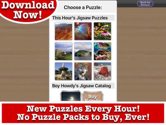 Stress Free Jigsaw Puzzles iPad app afbeelding 1
