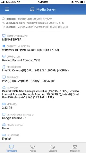 DualMon Remote Access screenshot 4