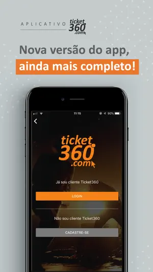 Ticket360 Ingressos e Eventos screenshot 1
