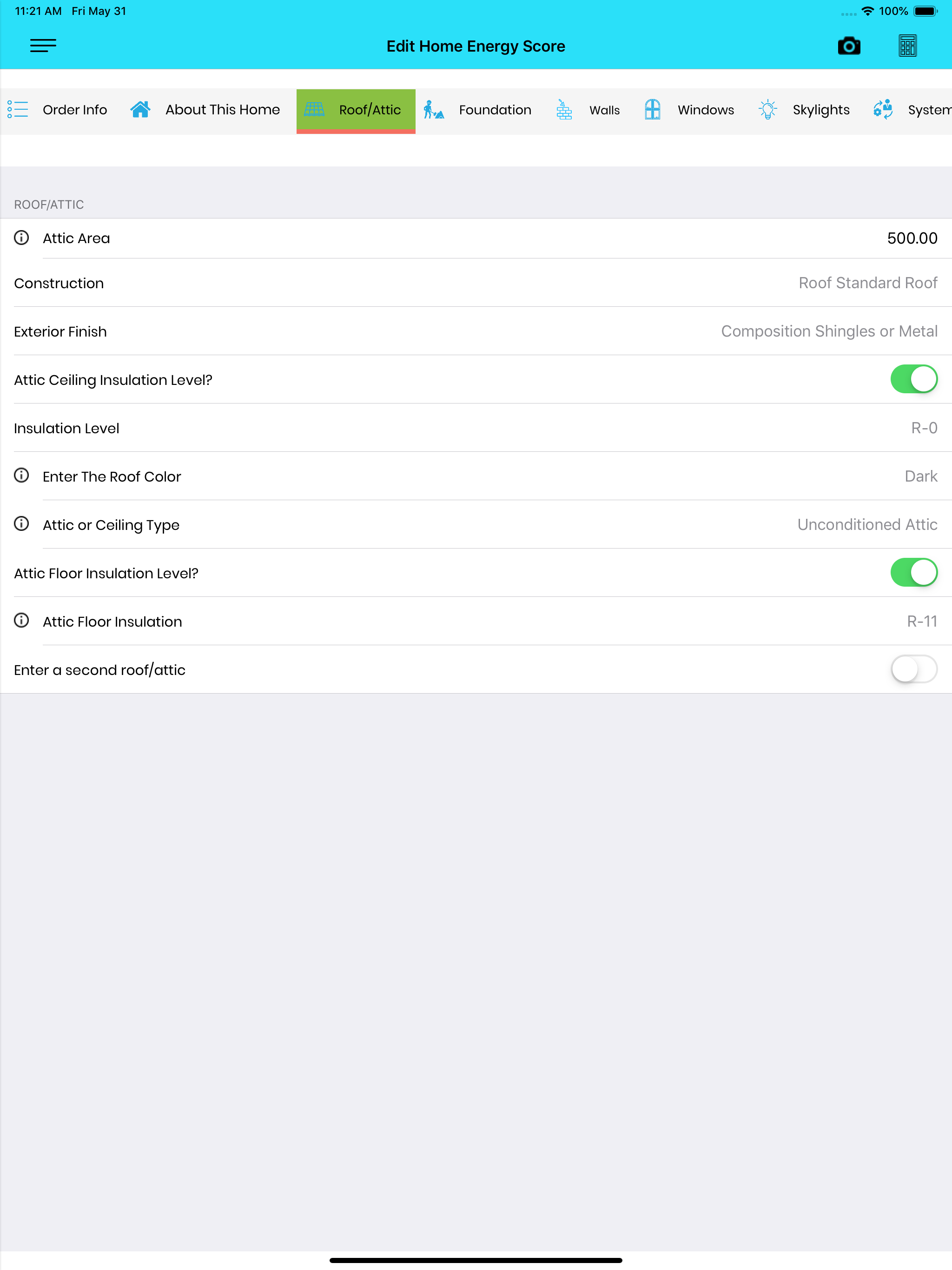 I.D. Energy Home Energy Score