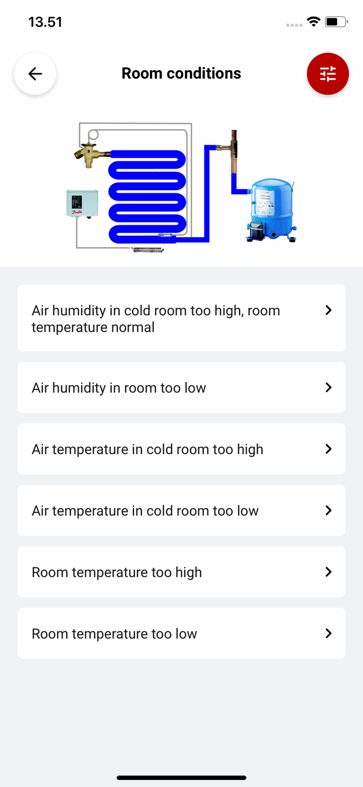 Danfoss Troubleshooter screenshot 3