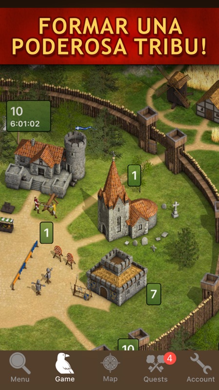 Guerras Tribales - Tribal Wars screenshot 1