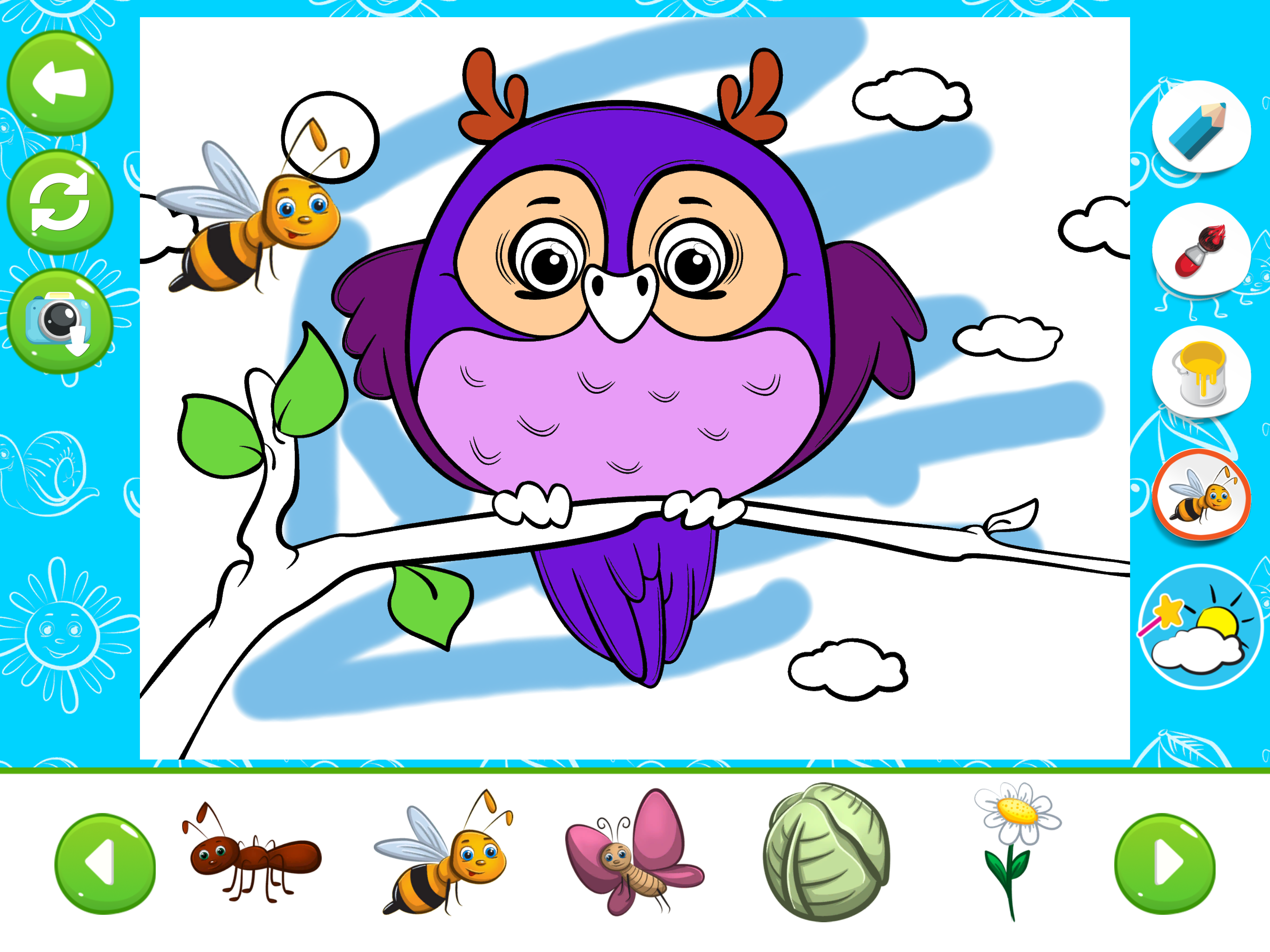 Coloring Book for Kids Animals