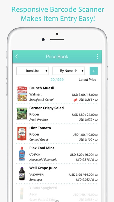 How to cancel & delete Price Book-Track Grocery Price from iphone & ipad 1