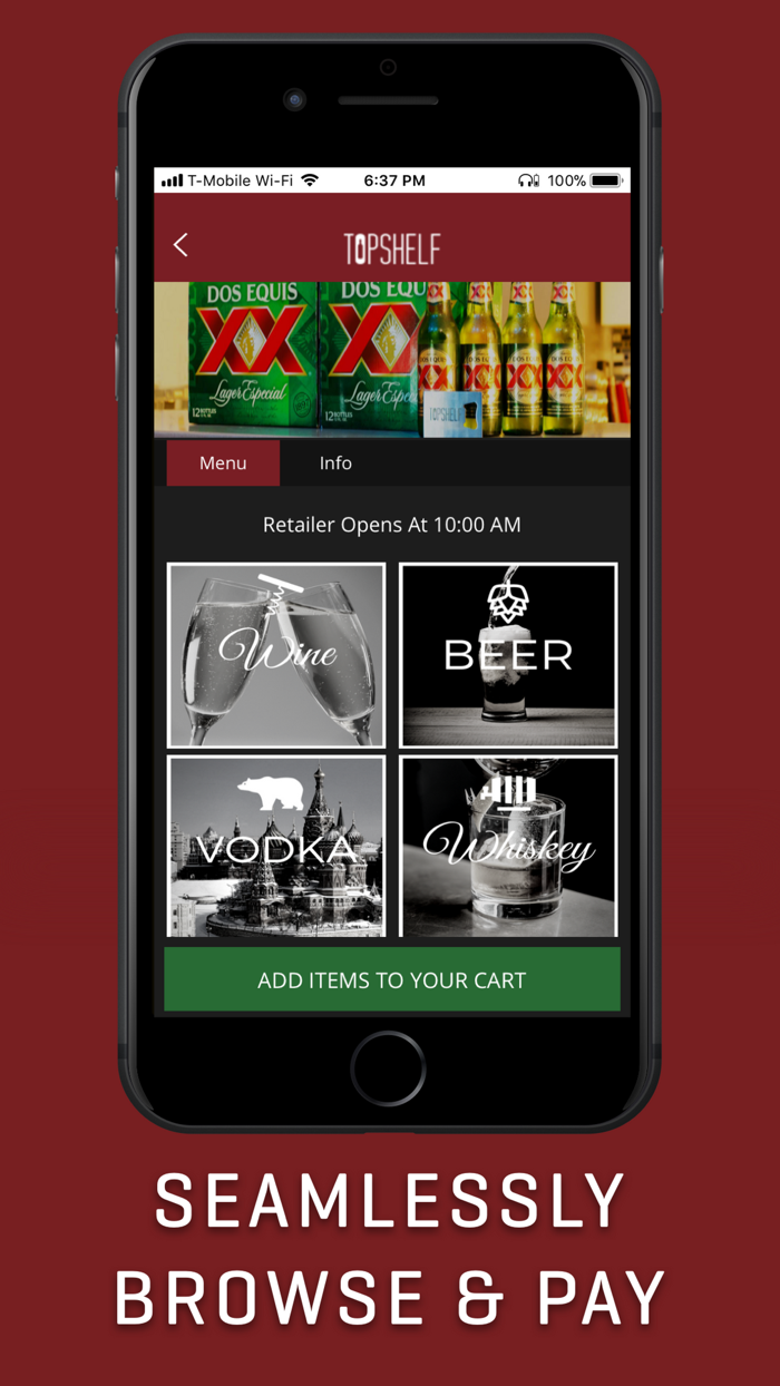 TopShelf Alcohol Delivery