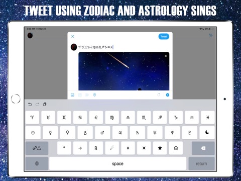 Astrology & Astronomy Keyboardのおすすめ画像1