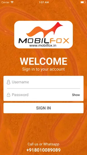 Mobilfox screenshot 1