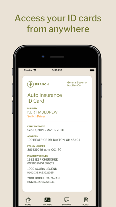 Branch Insurance screenshot 3