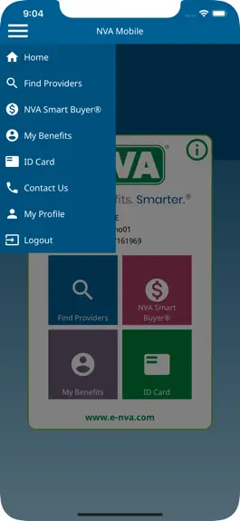 Game screenshot NVA Vision Benefits Member App apk