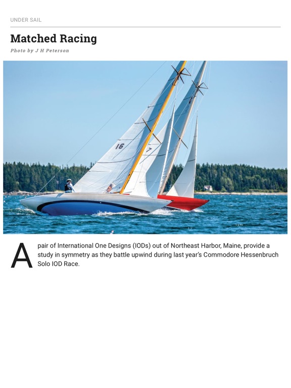 SAIL Mag iPad screenshot 4 - Lifestyle app