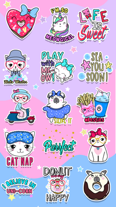 Meowgical: Animated Stickers screenshot 3
