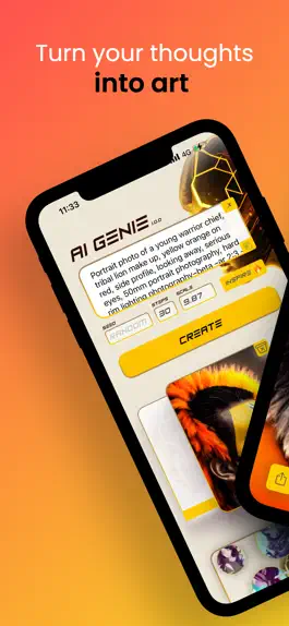 Game screenshot AI Genie Photo + Art Generator mod apk
