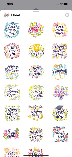 Floral Wishes & Greetings Pack(圖2)-速報App