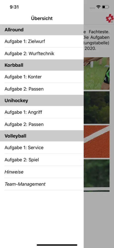 Turnfest Trainings-App