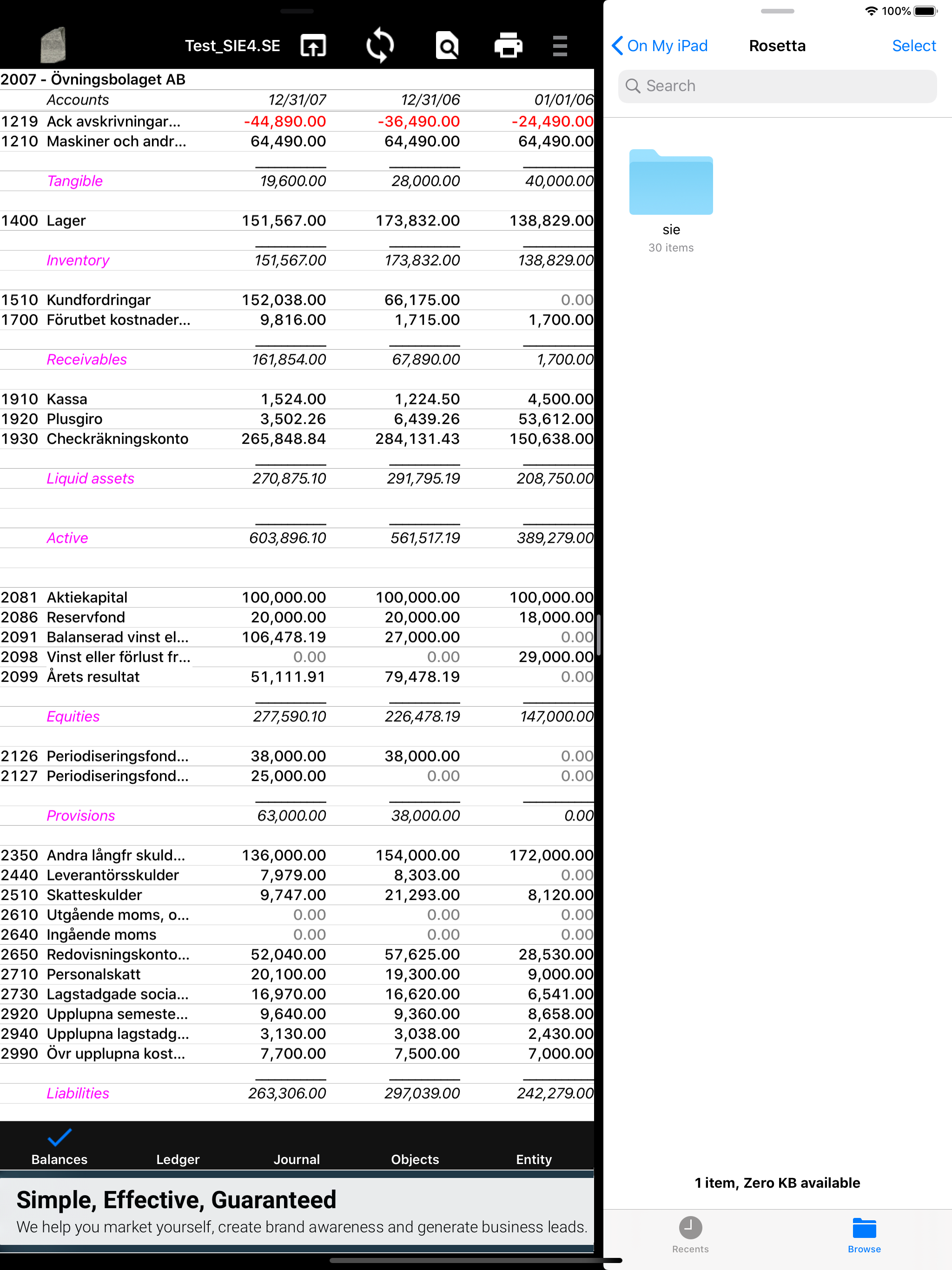 Rosetta SIE-XBRL/GL Viewer screenshot 8