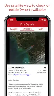Fire Finder - Wildfire Info iphone bilder 3
