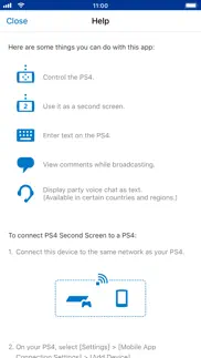 ps4 second screen iPhone Captures Décran 2