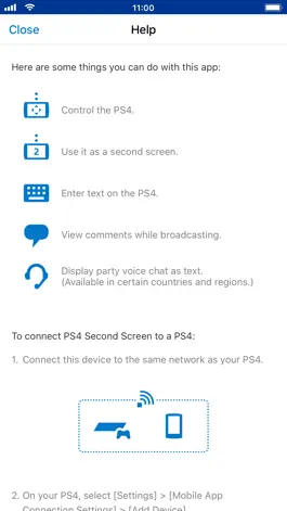 Game screenshot PS4 Second Screen apk