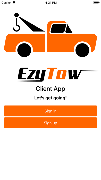 EzyTow Client screenshot 2