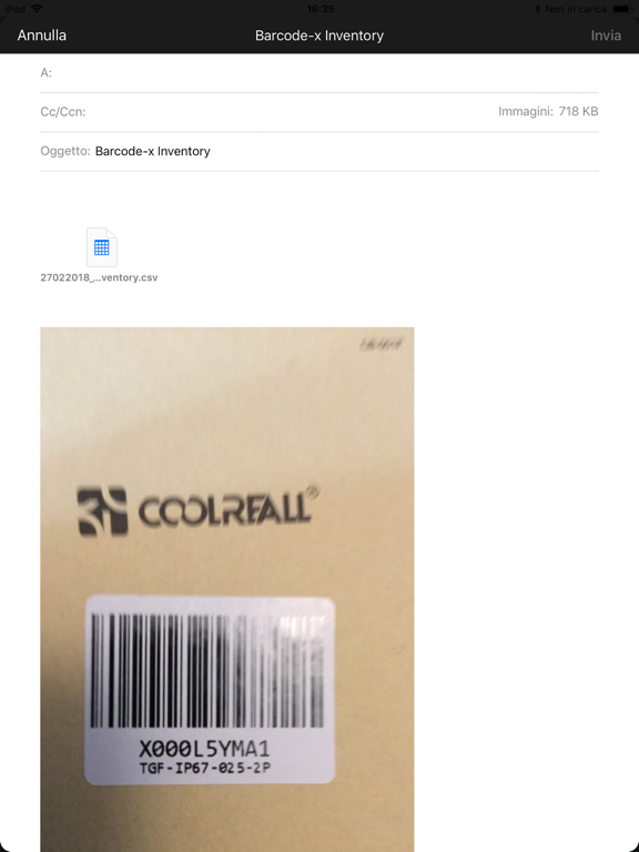 Screenshot #6 pour Barcode x scanner