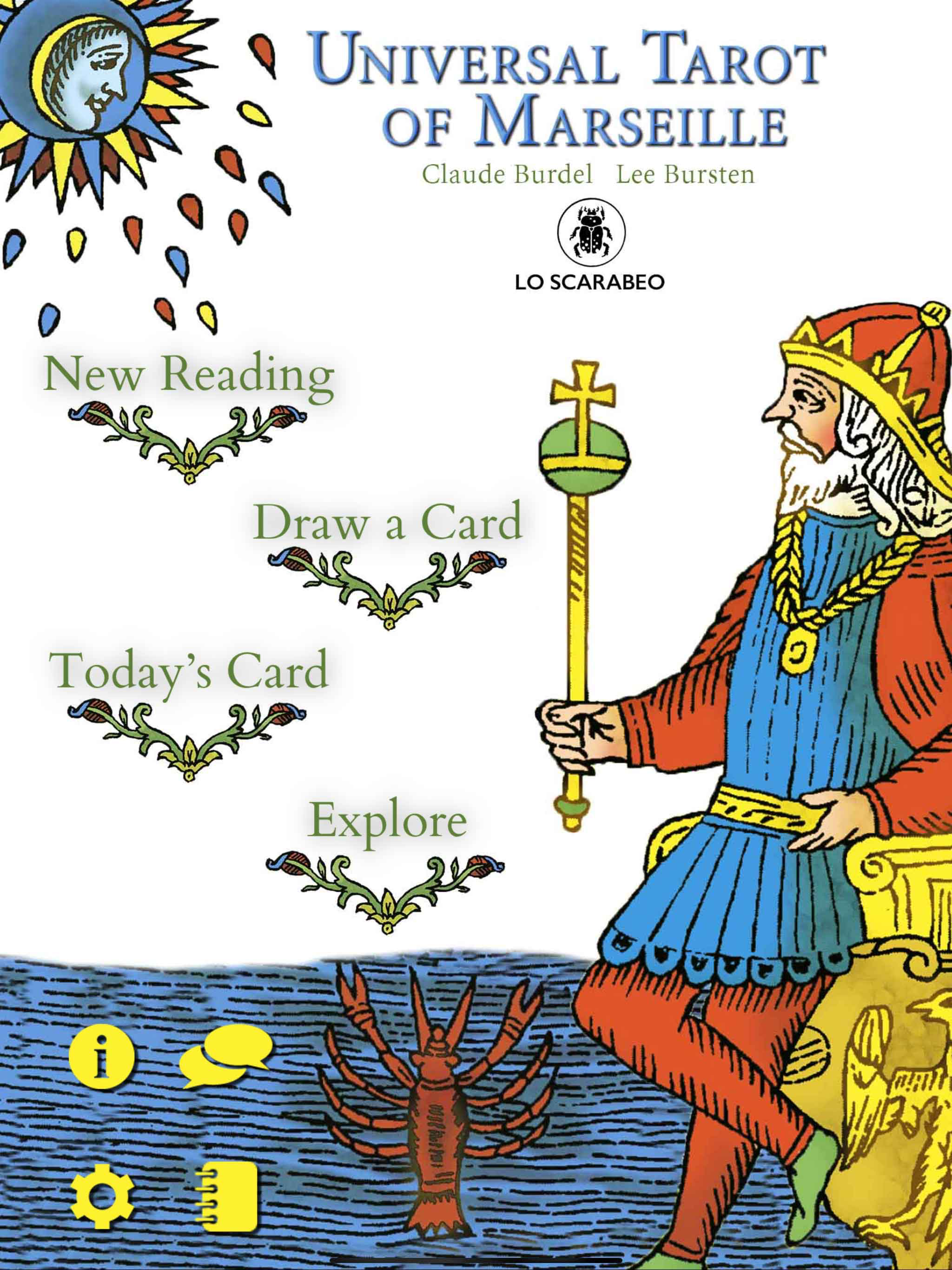 Universal Tarot of Marseille screenshot 6