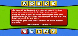 Game screenshot Words Gems Game apk