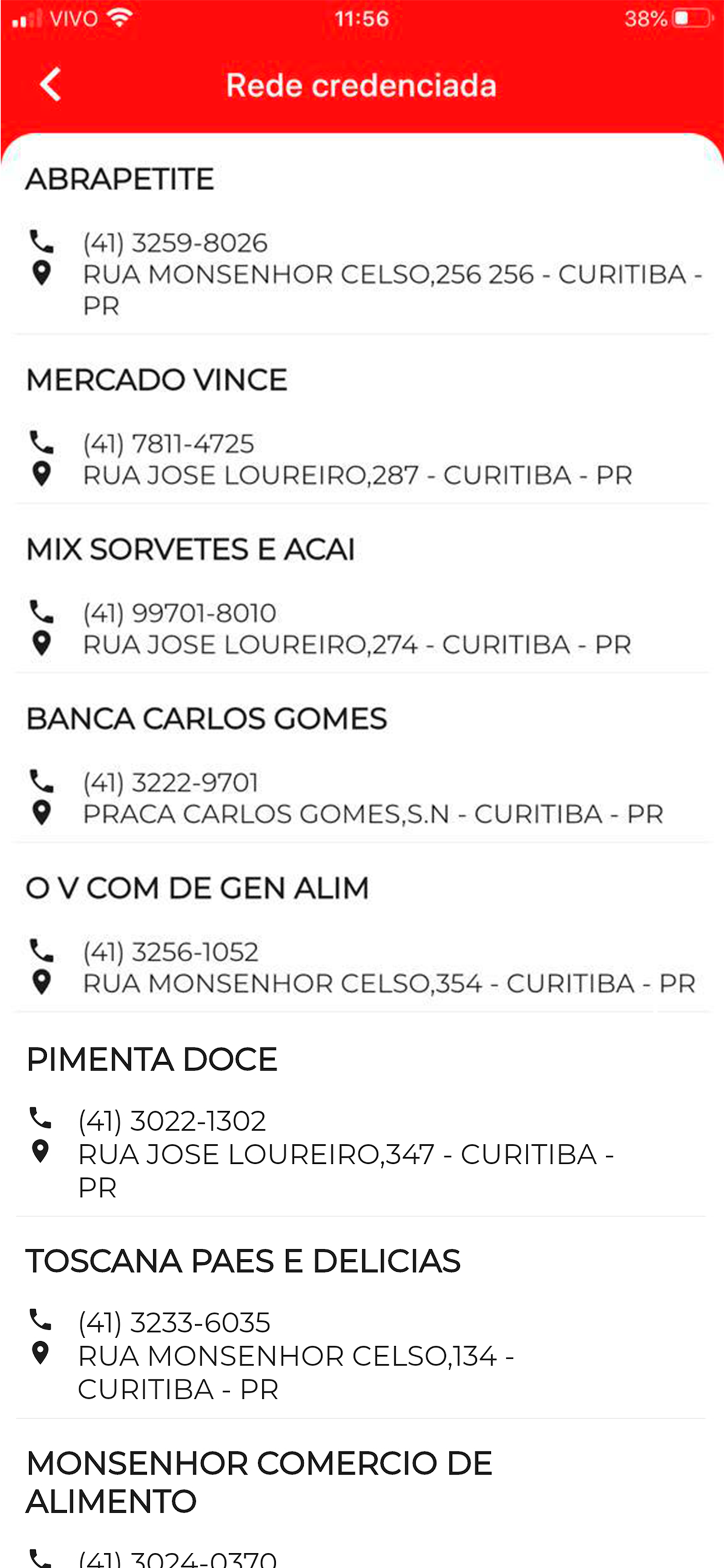 Meu Abrapetite screenshot 7