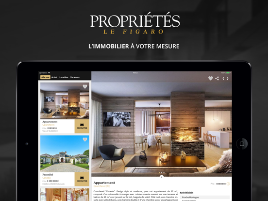 Screenshot #4 pour Propriétés Le Figaro