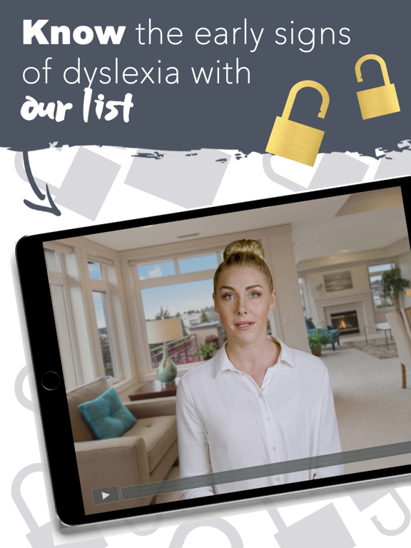 Dyslexia language therapy app iPad screenshot 7 - Health & Fitness app