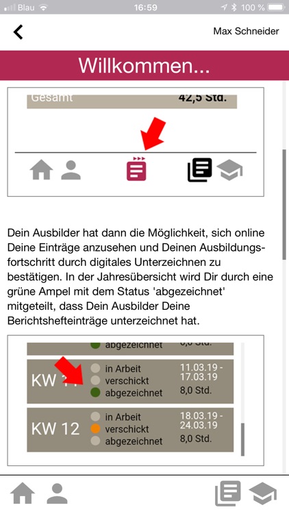 Friseur Berichtsheft App screenshot-3