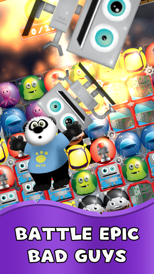 #2. Pandamonium: New Match 3 Game (iOS) Podle: Create Neptune
