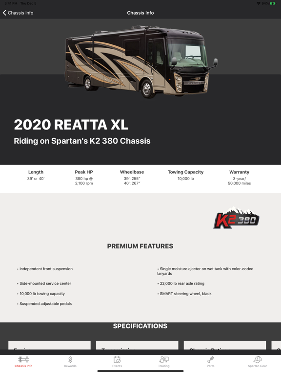 Screenshot #6 pour Spartan RV Dealer Connect